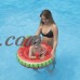 Swimline Watermelon Baby Seat Inflatable Ride On Swimming Pool Float with Toys   